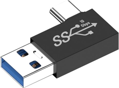 USB C to USB Adapter | Plug-and-Play Type C Adapter Cable - Converter Portable 10Gbps High-Speed Data Transfer for Women Men Mobile Phones Laptops Drive Game Consoles in Saudi Arabia