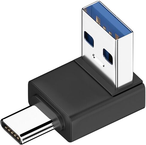 USB C to USB Adapter | Plug-and-Play Type C Adapter Cable - Converter Portable 10Gbps High-Speed Data Transfer for Women Men Mobile Phones Laptops Drive Game Consoles in Saudi Arabia