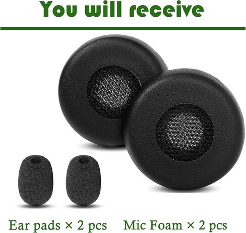 PRO 920 Earpads Replacement Ear Cushions Compatible with Jabra HSC040W Evolve 75/75+ / 75 UC / 75 MS Headphones Earcups Parts in Kuwait