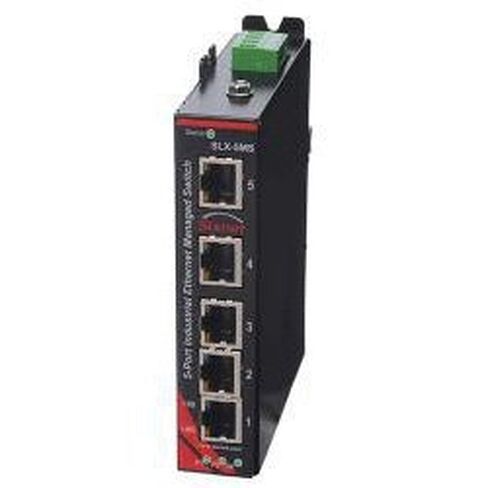 Red Lion Controls/N-Tron SLX-5MS-1 محول إيثرنت صناعي مُدار بـ 5 منافذ، Sixnet SL5 p MNG allCU درجة حرارة واسعة in Kuwait