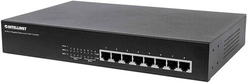 Intellinet 560641 8 Port Gigabit Switch جميع مكاتب POE+ (ITL-560641) in Kuwait