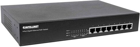 Intellinet 560641 8 Port Gigabit Switch جميع مكاتب POE+ (ITL-560641) in Kuwait