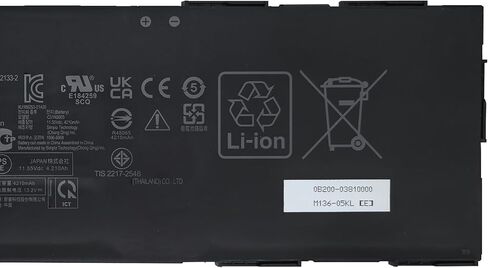 C31N2005 Battery 50Wh 4335mAh Replacement for ASUS ExpertBook B3 B3604CMA / B5 B5404CMA B5404CVA / B3 Flip B3402FBA / B5 Flip B5602CBN 5602FBA B5602FVA Series 0B200-03810000 11.55V 4-Cell in Kuwait