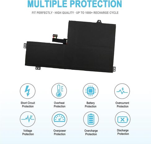 L19L3PG1 Replacement Laptop Battery for Lenovo 100e 300e Chromebook 2nd Gen AST 82CD 82CE Series L19C3PG1 L19M3PG1 5B10X65680 5B10X65684 5B10X65682 5B11A25392 5B11A25390 11.52V 47Wh 4105mAh in Kuwait