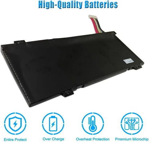 GK5CN-00-13-3S1P-0 Laptop Battery Compatible with MECHREVO X8Ti Z2 MACHENIKE T90 Plus T90-T3p F117-B F117-B6 for TONGFANG GK5CN5Z GK5CN6Z 11.4V 46.17Wh 4050mAh in Kuwait