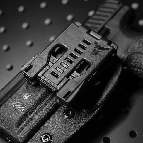 حافظة H&K VP9 OWB - مصنوعة في الولايات المتحدة الأمريكية - تناسب Heckler & Koch VP9/VP9B - حزام خارجي مفتوح للحمل (اليد اليمنى) - حافظة OWB مميزة من Blade-Tech Holsters in Kuwait