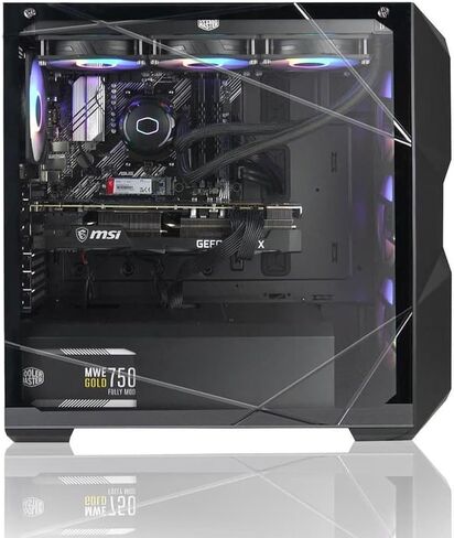 كمبيوتر الألعاب من سلسلة Reaper - AMD Ryzen 7 9800X3D، Radeon RX 7900 XTX 24G، ذاكرة DDR5 سعة 32 جيجابايت بسرعة 6000 ميجاهرتز، محرك أقراص NVME M.2 SSD بسعة 2 تيرابايت، مبرد سائل AIO مقاس 360 مم، مراوح ARGB، WiFi/AC، حافظة سوداء TD500، نظام التشغيل Windows in Kuwait