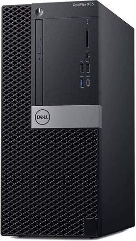 Dell OptiPlex XE3 Mini Tower Business Desktop PC, Core i7-8700, 8 GB RAM, 256 GB SSD, Keyboard & Mouse, Windows 11 Pro (Renewed) in Kuwait