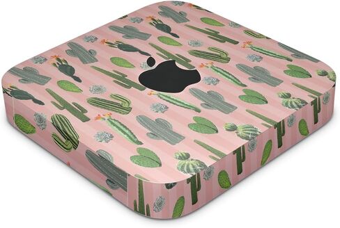 Skin Compatible with Apple Mac Mini M2 (2023) - Cactus Garden - Premium 3M Vinyl Protective Wrap Decal Cover - Easy to Apply | Crafted in The USA by MightySkins in Kuwait