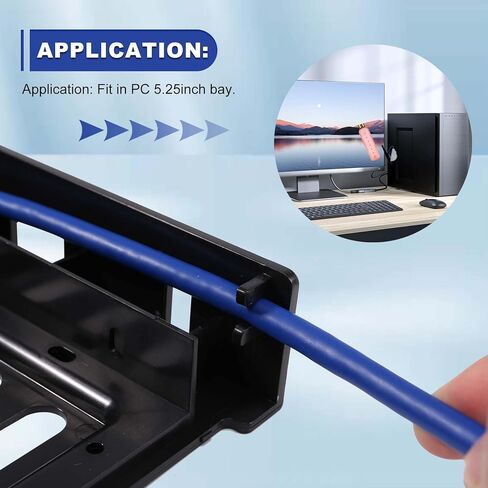 2 × لوحة أمامية USB 3.0 مع جهاز/محرك أقراص ثابتة مقاس 3.5 بوصة أو SSD/HDD مقاس 2.5 بوصة إلى 5.25 قرص مرن إلى حامل علبة محرك الأقراص الضوئية in Kuwait