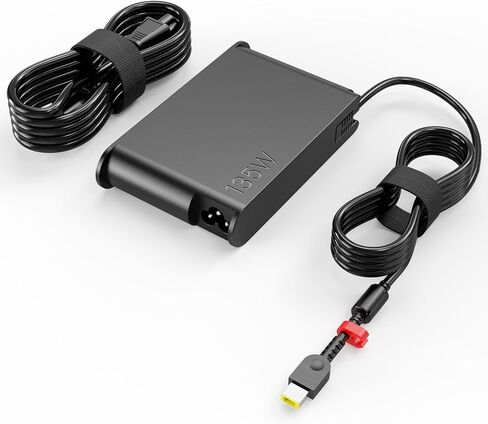 135W AC Charger Compatible with Lenovo ThinkPad X1 Extreme Gen 1 2 3 4 5 W540 W541 T440 T440S T440P T470P T540p T15p Ideapad Yoga Y50-70 Y50-80 Y50p Y50p-70 Y50c Laptop Power Supply Adapter in Kuwait
