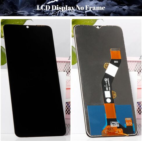 for ZTE Blade A54 LCD Screen Replacement for ZTE Blade A54 LCD Display Touch Digitizer Assembly Repair Parts Kits Without Frame(Black) in Kuwait