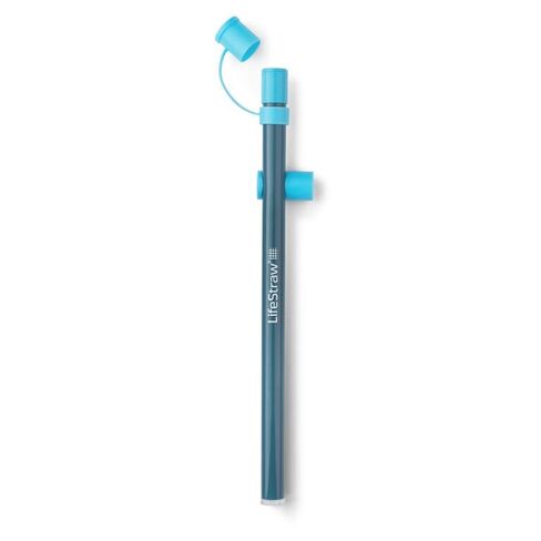 LifeStraw Sip Essential – Lightweight Water Filter Drinking Straw, Removes Bacteria, Parasites and Microplastics, Seaglass in Kuwait