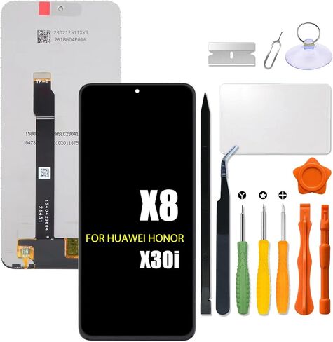 استبدال شاشة LCD لهاتف Huawei Honor X8 لهاتف Honor X30i TFY-LX1 TFY-LX2 TFY-LX3 TFY-AN00 LCD تعمل باللمس مجموعة محول رقمي مع طقم إصلاح in Kuwait