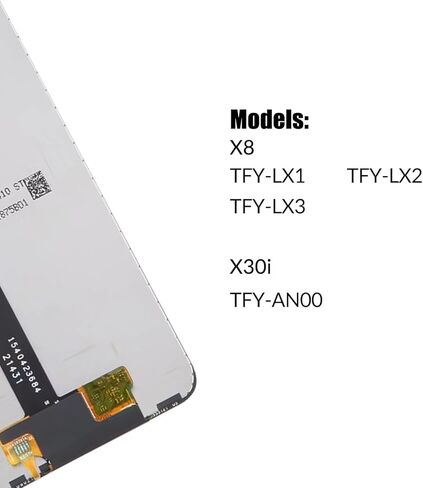 استبدال شاشة LCD لهاتف Huawei Honor X8 لهاتف Honor X30i TFY-LX1 TFY-LX2 TFY-LX3 TFY-AN00 LCD تعمل باللمس مجموعة محول رقمي مع طقم إصلاح in Kuwait