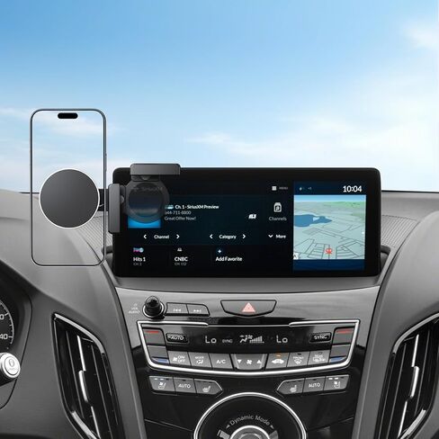 360° Adjustable Magnetic Phone Holder for Acura MDX 2022-2026 12.3 Inch, Screen-Friendly for Magnetic Car Dash Phone Holder in Kuwait