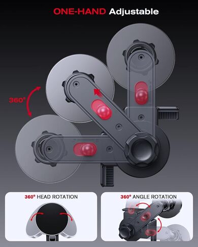 360° Adjustable Magnetic Phone Holder for Acura MDX 2022-2026 12.3 Inch, Screen-Friendly for Magnetic Car Dash Phone Holder in Kuwait