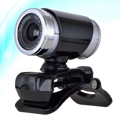 كاميرا ويب ARTIBETTER مزودة بميكروفون وكاميرا سطح مكتب USB بدقة 720 بكسل للفصول الدراسية عبر الإنترنت وبث مؤتمرات الفيديو مع ميكروفون مدمج باللون الأسود in Kuwait