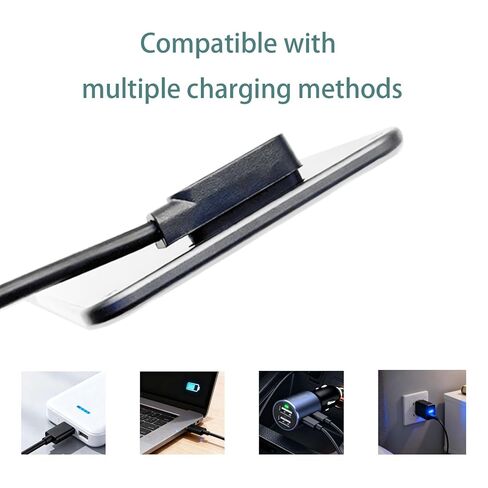 2 Pack Magnetic Charger Cables fits for PLAUD Note AI Voice Recorder,3.61 FT USB and Type-c AI Smart Recorder Charging Cable Cord Replacement,Accessories. in Kuwait