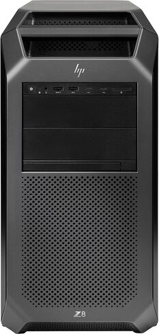 PCSP High End Z8 G4 Workstation, 2X Intel Xeon Gold 6154 (36-Cores / 72-Threads) 3.0GHz, 64GB RAM, 2X 1TB NVMe M.2 SSD, Quadro P4000 8GB Graphics, USB 3.1, Windows 11 Pro (Renewed) in Kuwait