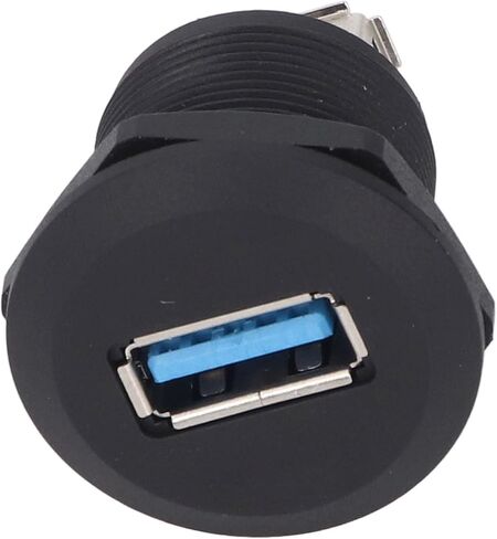 وصلة تركيب لوحة USB 3.0 تمر عبر موصل أنثى محول تمديد الحاجز المقاوم للماء مع غطاء الغبار in Kuwait