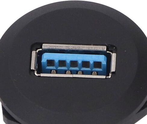 وصلة تركيب لوحة USB 3.0 تمر عبر موصل أنثى محول تمديد الحاجز المقاوم للماء مع غطاء الغبار in Kuwait