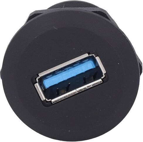 وصلة تركيب لوحة USB 3.0 تمر عبر موصل أنثى محول تمديد الحاجز المقاوم للماء مع غطاء الغبار in Kuwait