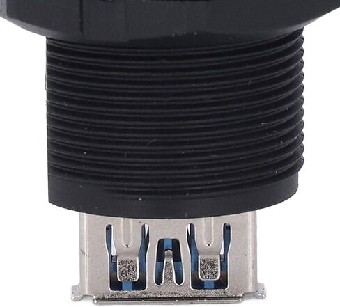وصلة تركيب لوحة USB 3.0 تمر عبر موصل أنثى محول تمديد الحاجز المقاوم للماء مع غطاء الغبار in Kuwait