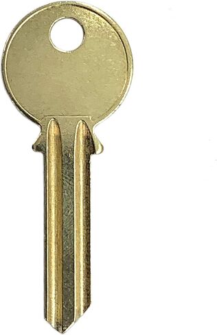 JMA YA-17DE Key Blank 6-Pin, Brass Finish, Compatible with 999A/Y2 BR (50-Pack) in Kuwait