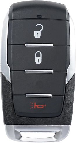 Key Fob Replacement Fits for Dodge Ram 1500 2019 2020 2021 2022 2023 2024 Smart Proximity Keyless Entry Remote Control OHT-4882056 68584151AA 68291687AB 68442905AB 68462103AA 433 MHz in Kuwait