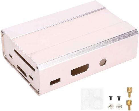 Gold Aluminum Alloy Protective Case for 3 - Lightweight, Durable Enclosure with Precise Fit and Efficient Heat Dissipation - Perfect 3 Accessory for in Kuwait
