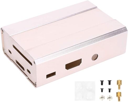 Gold Aluminum Alloy Protective Case for 3 - Lightweight, Durable Enclosure with Precise Fit and Efficient Heat Dissipation - Perfect 3 Accessory for in Kuwait