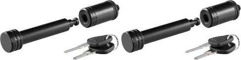 CURT 23518 Black Trailer Hitch Lock, 5/8-Inch Pin Diameter, Fits 2-Inch Receiver in Kuwait