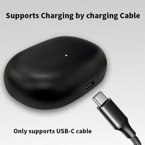 Replacement Charging Case Compatible with Beats Studio Buds/Buds +, Charger Case with Bluetooth Pairing Sync Button & 660mAh Built-in Battery, USB-C Charging Port (Not Include Earbuds) in Kuwait