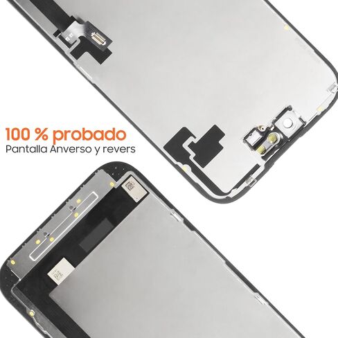 Not Original Screen for iPhone 16 Screen Replacement for iPhone 16 LCD Screen A3287,A3081,A3286,A3288 3D Touch Display Digitizer Assembly Repair Parts(Black No Frame in Kuwait