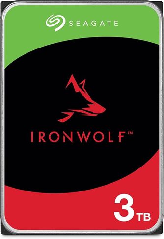 Seagate IronWolf 12TB SATA III 3.5" Internal NAS Hard Drive, 7200 RPM Kit 4pk in Kuwait