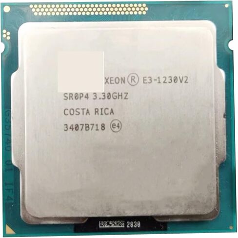 معالج وحدة المعالجة المركزية Xeon E3-1230 V2 E3 1230 3.3 جيجا هرتز SR0P4 8M Quad c LGA 1155 in Kuwait