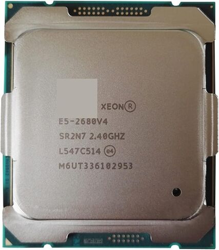E5 2680V4 معالج وحدة المعالجة المركزية Xeon E5-2680V4 2.40 جيجا هرتز 14 النواة 35 متر 14NM E5-2680 V4 FCLGA2011-3 TPD 120 واط in Kuwait