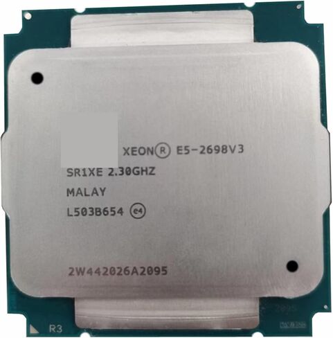 معالج Xeon E5 2698 V3 SR1XE 2.3 جيجا هرتز 16 c 135 واط مقبس LGA 2011-3 CPU 2698V3 in Kuwait