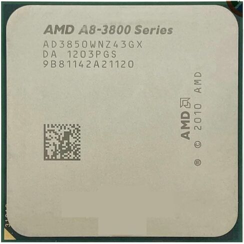 معالج وحدة المعالجة المركزية A8-Series A8-3850 A8 3850 2.9 جيجا هرتز رباعي النواة AD3850WNZ43GX مقبس FM1 in Kuwait