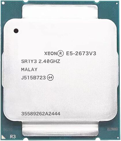 معالج Xeon E5 2673 V3 2.4 جيجا هرتز 12-النوى 30 ميجا LGA 2011-3 وحدة المعالجة المركزية 2673V3 in Kuwait