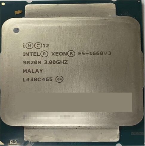 Xeon Versi Resmi E5-1660 V3 3.0 جيجا هرتز E5-1660V3 8-Core 20MB E5 1660V3 140W 1660 DDR4 1866 MHZ FCLGA2011-3 in Kuwait