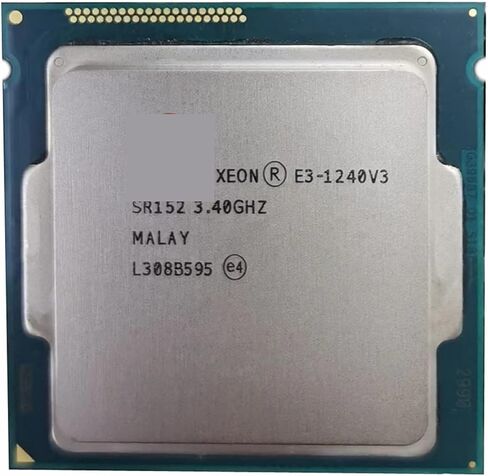 Xeon E3-1240 V3 E3 1240 1240v3 3.4 GHz Quad-Core Eight-Thread CPU Processor 8M 80W LGA 1150 in Kuwait