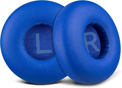 SOULWIT Replacement Earpads for Onn On-Ear Wired Headphones(Wired Only), Ear Pad Cushions with Soft Protein Leather and High-Density Foam - Black in Kuwait