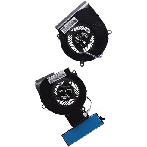 Deal4GO 60W CPU GPU Graphics Cooling Fan L29081-001 Replacement for HP Omen 15-DC 15-DC0000 15-DC0096NR with GTX 1650 1050 in Kuwait