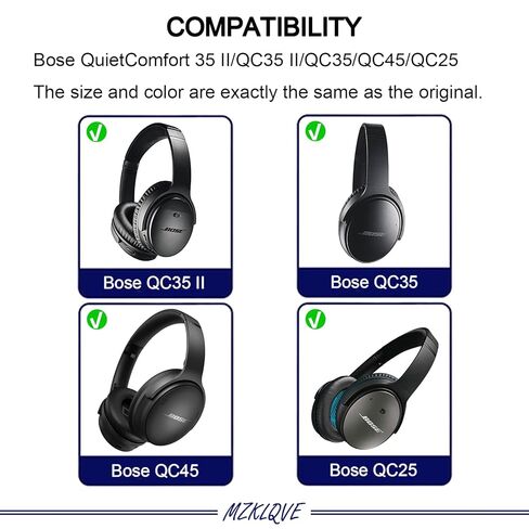 براغي مفصلات QC35 - قطع غيار لسماعات Bose QuietComfort 35 II، QC35 II، QC35، QC45 وQC25 (أسود) in Kuwait