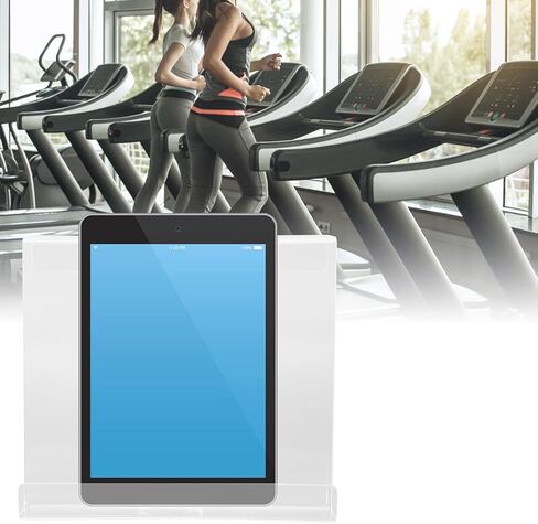 Universal Acrylic Treadmill Book Holder Stand Tablet Magazine Lightweight Reading Shelf with Long Service Life for Sports Enthusiasts in Kuwait