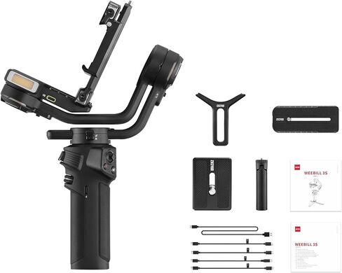 ZHIYUN Weebill 3S Combo Camera Gimbal لـ Canon/Nikon/Sony/Panasonic، دعم التصوير العمودي (3S Combo) in Kuwait