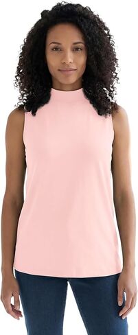 ROAMAN's Women's Plus Size Ultimate Oltimive Mockneck Tee in Saudi Arabia