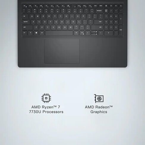 كمبيوتر محمول Dell Inspiron مقاس 15.6 بوصة بشاشة لمس FHD، ومعالج AMD Ryzen 7 7730U ثماني النواة (يصل إلى 4.5 جيجا هرتز، Beat i7-1355U) وذاكرة الوصول العشوائي سعة 32 جيجا بايت ومحرك أقراص SSD سعة 1 تيرابايت، وكمبيوتر AMD Radeon Graphics Win11 لألعاب الأعما in Kuwait